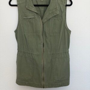 Merona Khaki Green Utility Vest